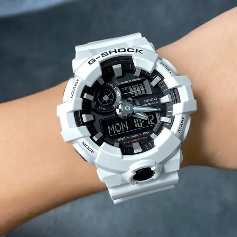 Casio ga 700 white hotsell